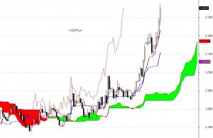 USD/PLN - interwał dzienny