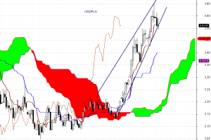 USD/PLN - interwał dzienny